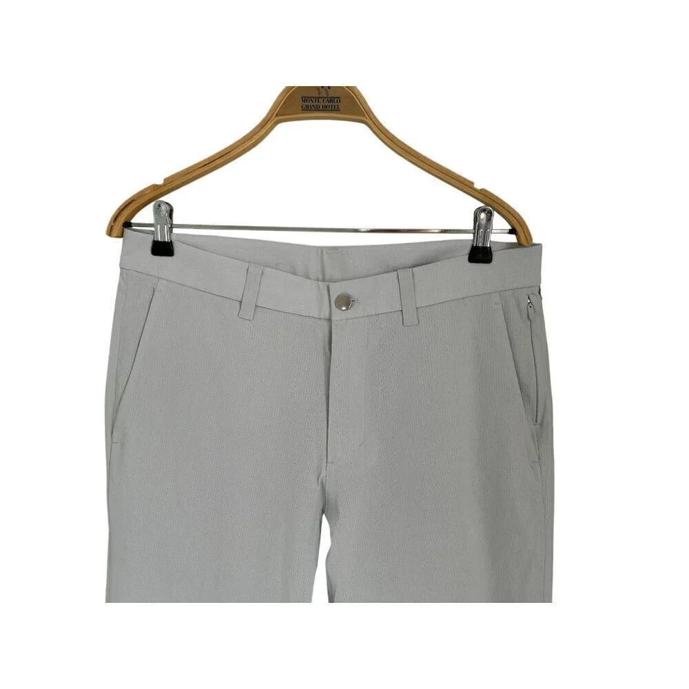 Lululemon ABC Classic-Fit 5 Pocket Casual Pants Off-White Size 34/31